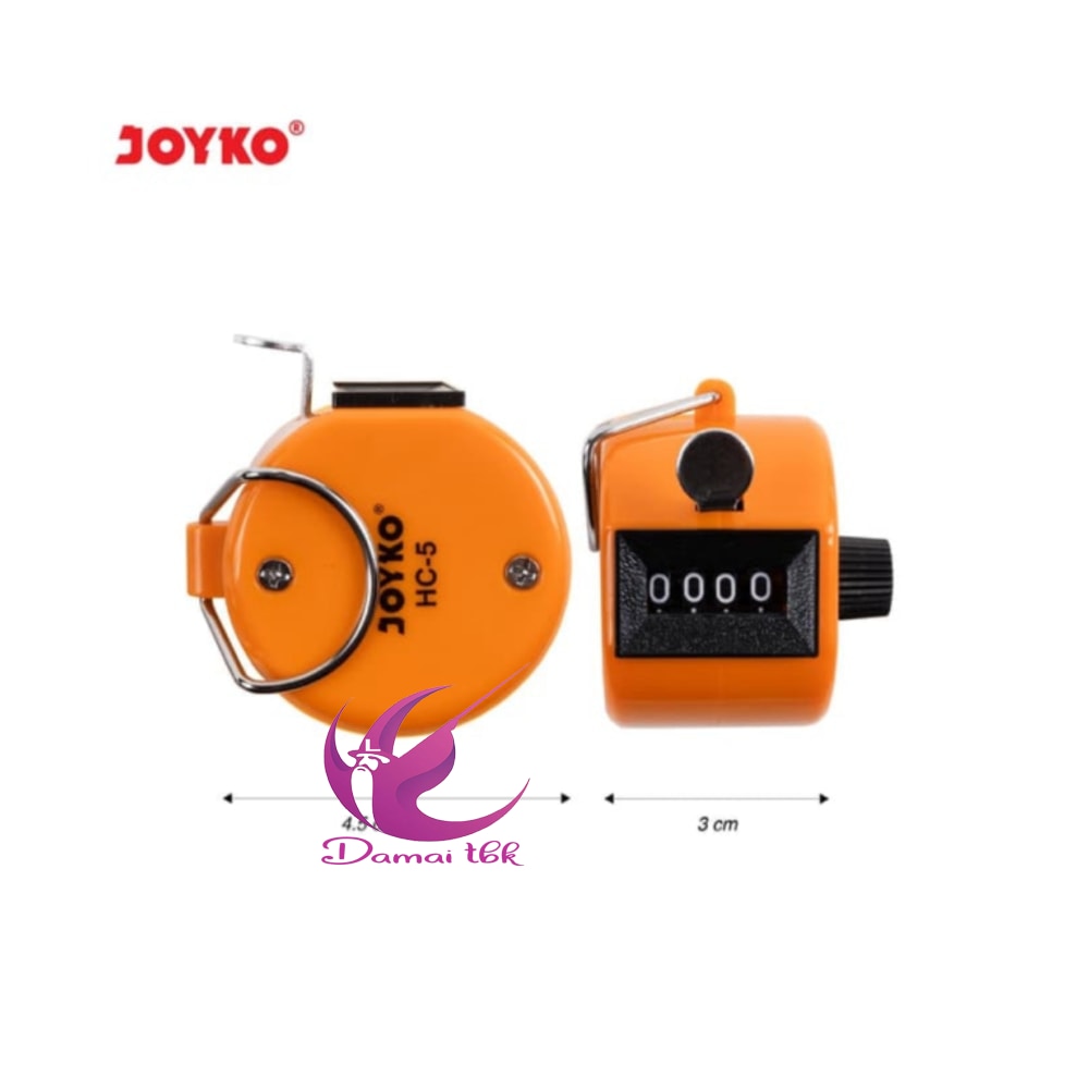 

Joyko Hand Counter HC-5 Penghitung Zikir Hitung Tasbih Digital HC5
