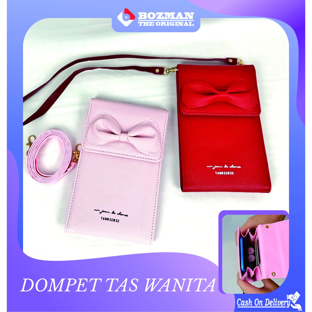 Tas Dompet Wanita Selempang Serbaguna Premium Bottega