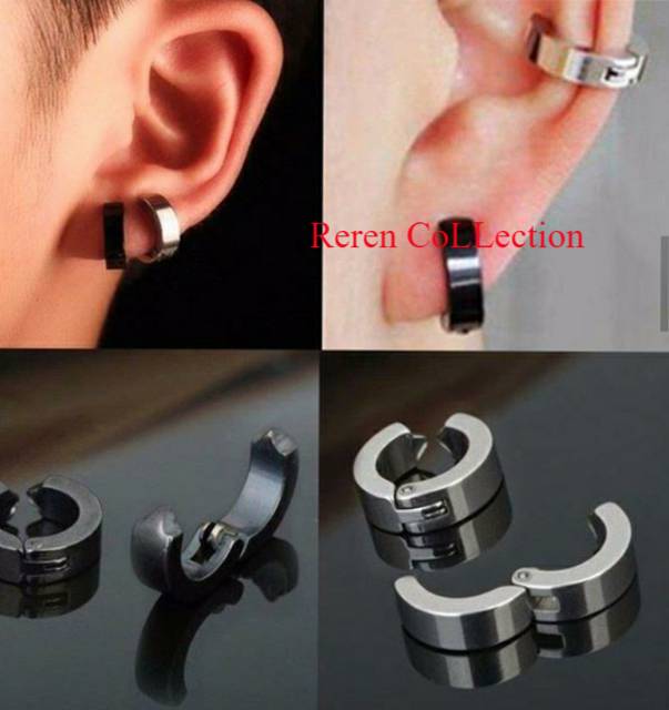 Anting Jepit Cowok /Anting Jepit Korea