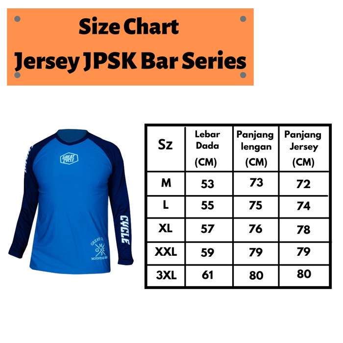 Jersey Sepada GC-Brand bahan oktagon JPSK Crank Putih Benhur