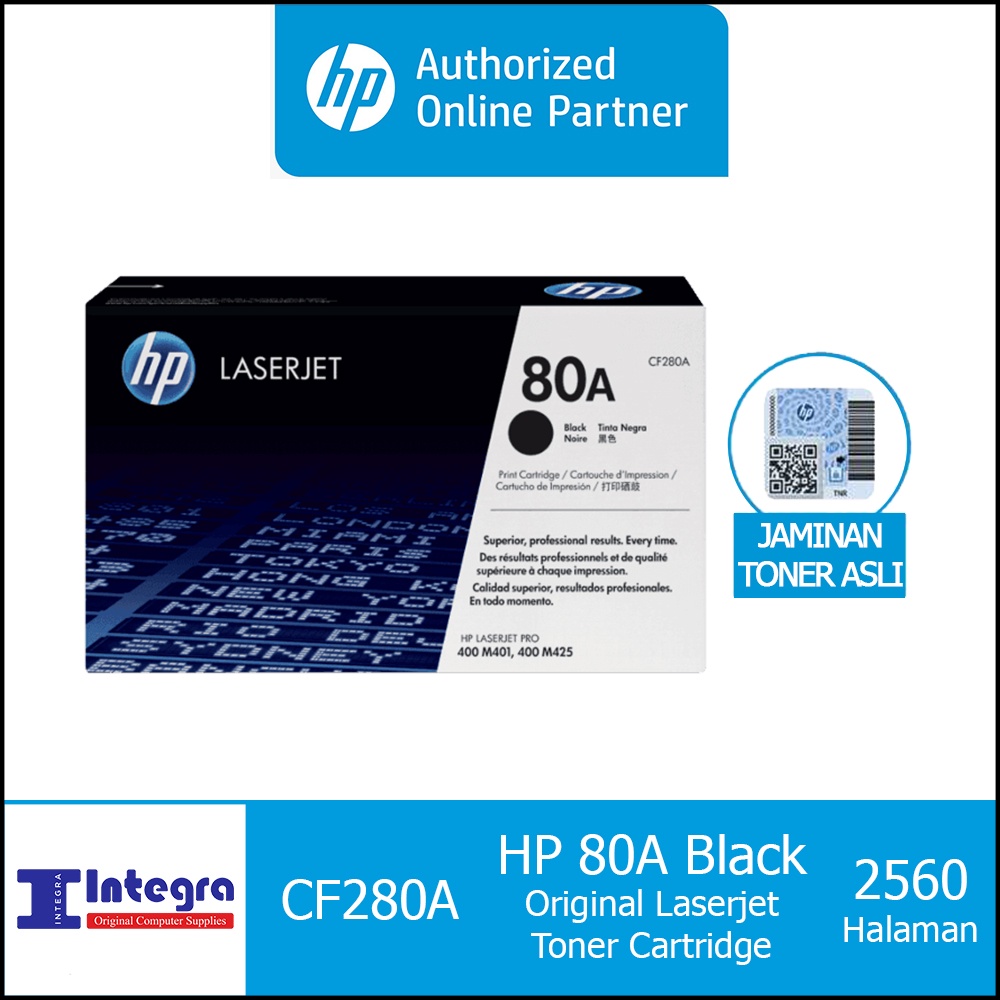 TONER HP 80A Black