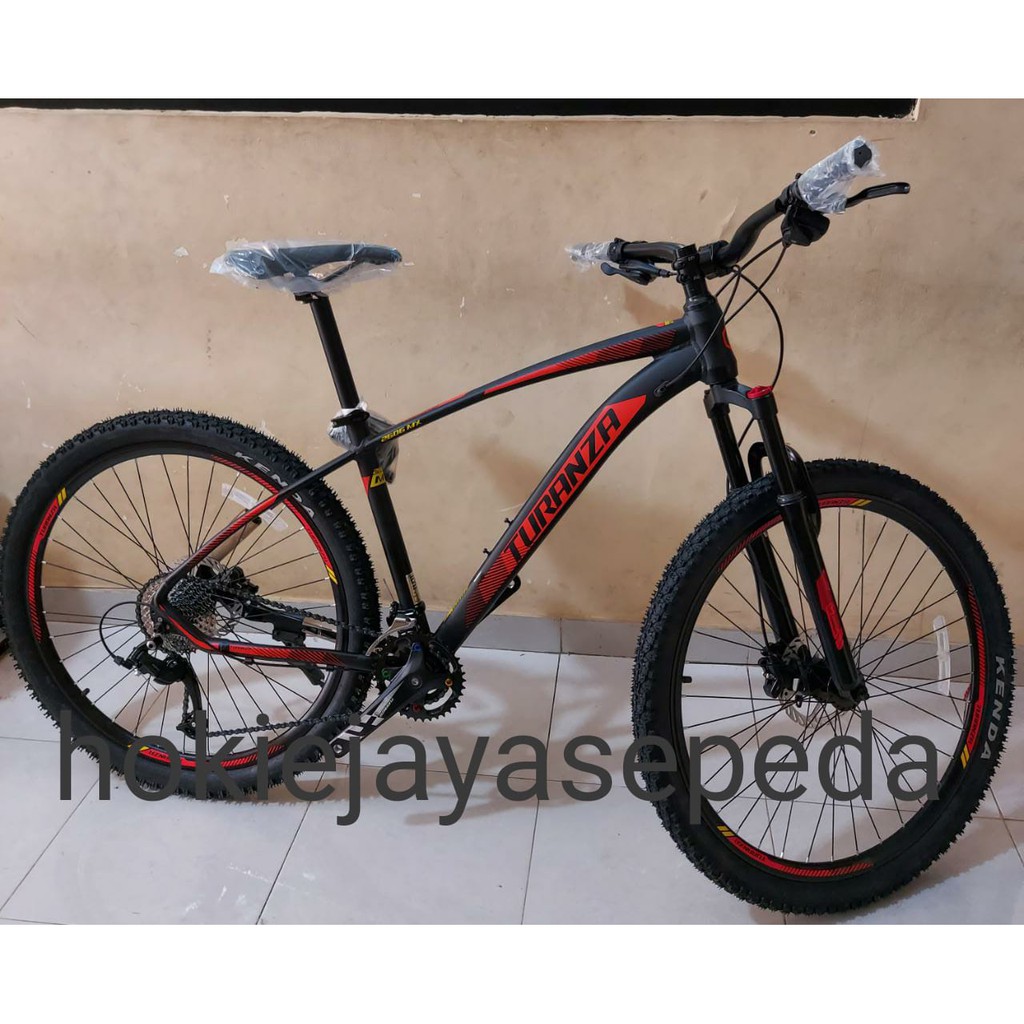 Sepeda Gunung 27,5 TURANZA 2606 MX MTB alloy 2 x 10 speed Hydrolik