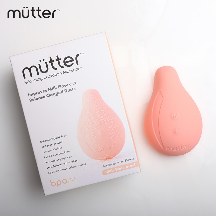 MUTTER Warming Lactation Massager Alat Pijat Laktasi ASI