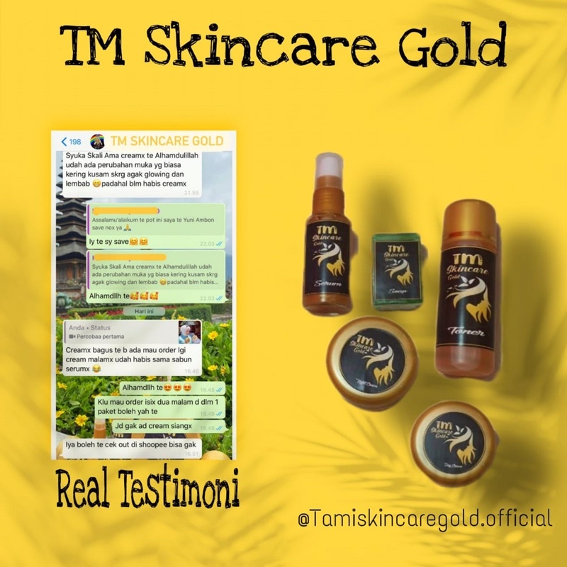 ( Bisa COD ✅ ) TM Skincare Gold