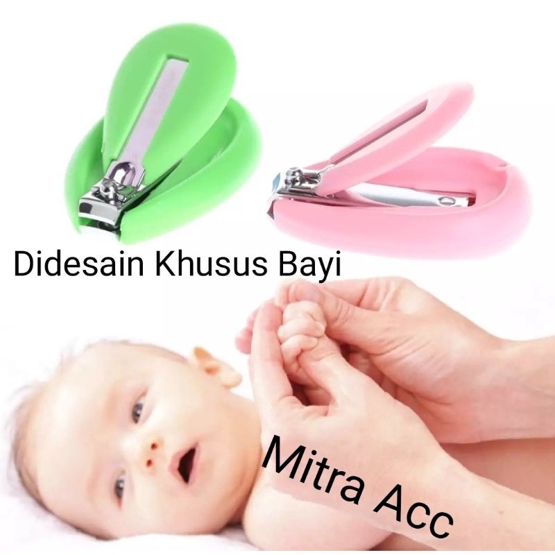 Gunting Kuku Bayi Baby Nail Clipper Pemotong Kuku Anak Bayi