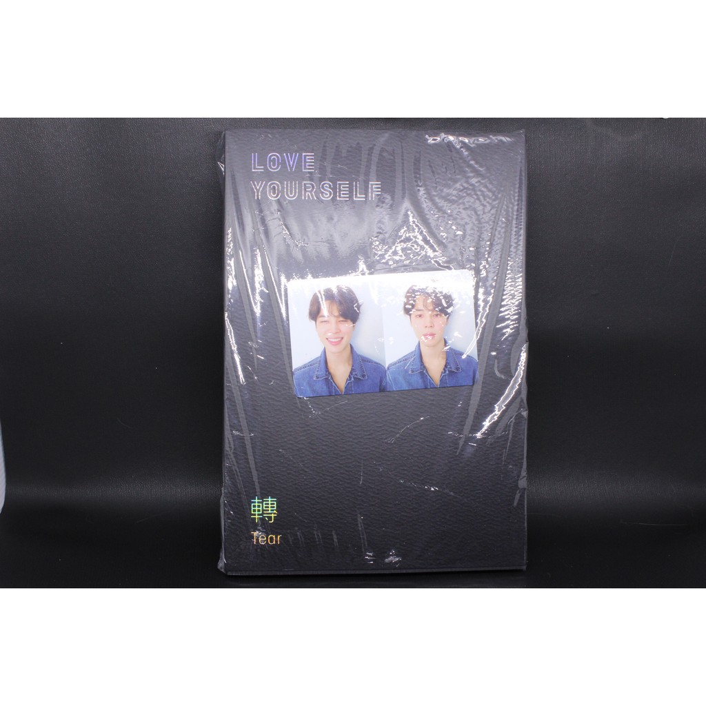 unsealed album BTS TEAR versi R jimin fullset + poster