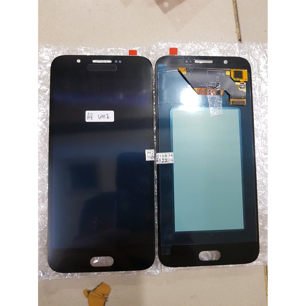 LCD 1SET SAMSUNG A8 A800 GALAXY A8 2015 ORIGINAL BLACK