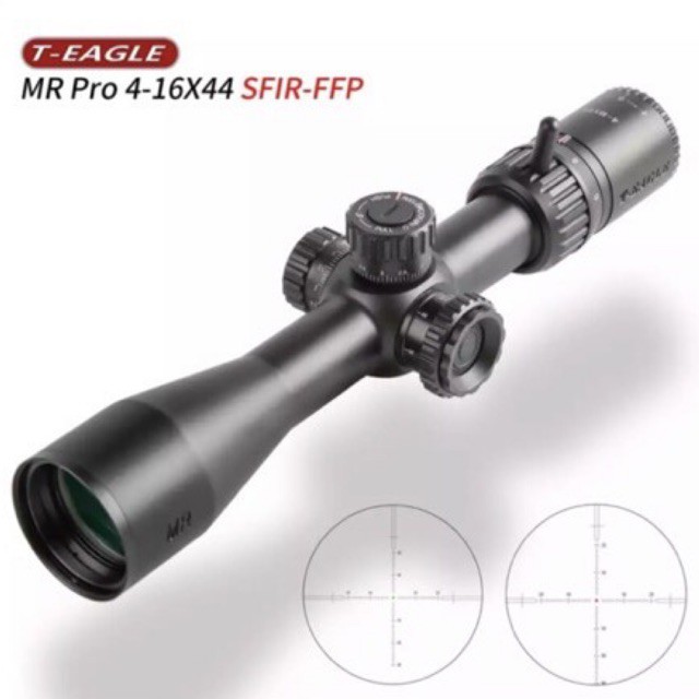 Telescope T-eagle MR Pro 4-16x44 FFP IR Reticle Glass - Telscope