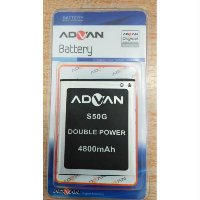 Baterai Advan S50G S 50 G Double Power