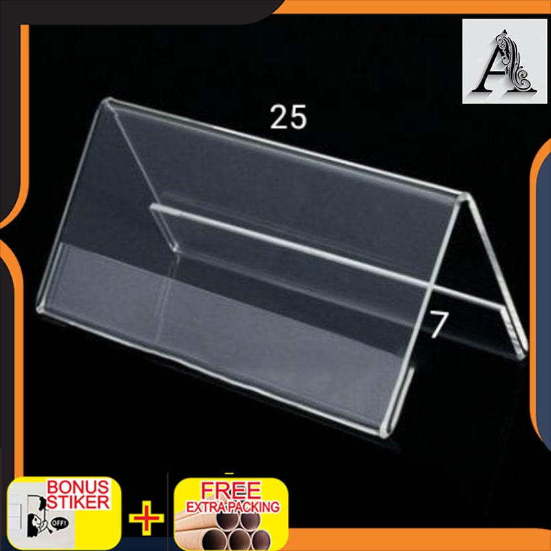 Terlaris Akrilik papan nama meja/acrylic name desk
