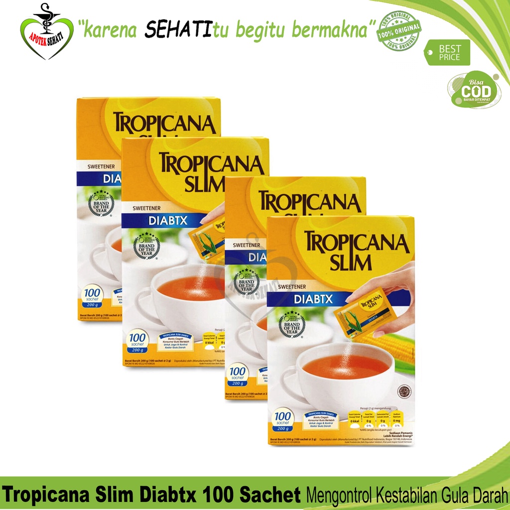 

PROMO TROPICANA SLIM DIABTX 100 KHUSUS DIABETES