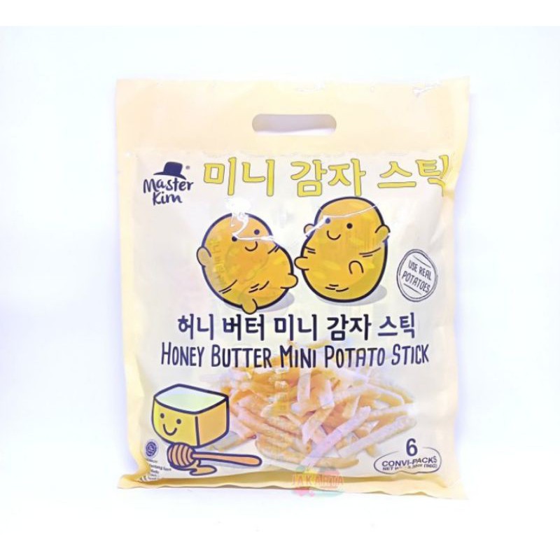 

(KERIPIK) MASTER KIM HONEY BUTTER MINI POTATO STICK 96G