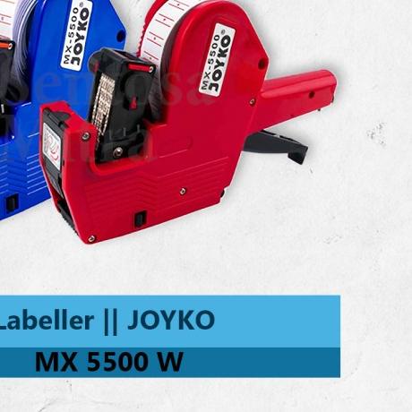 

Alat Mesin Label Harga Price Labeller Joyko MX-5500 W 8 Digits