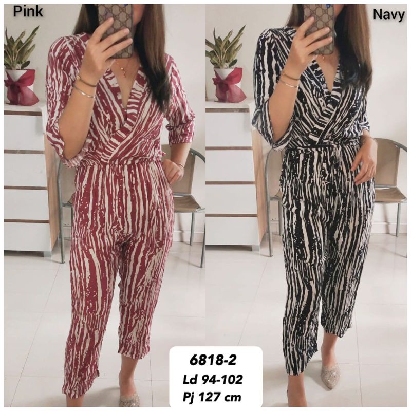 jumpsuit rayon motif MV-6818-2