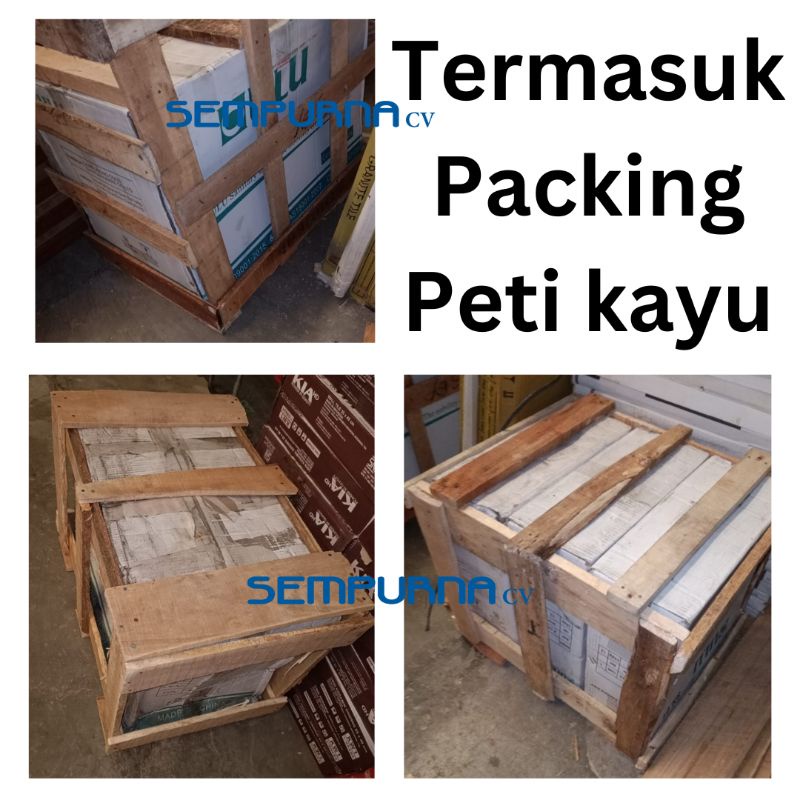 

Packing peti kayu untuk barang pecah belah