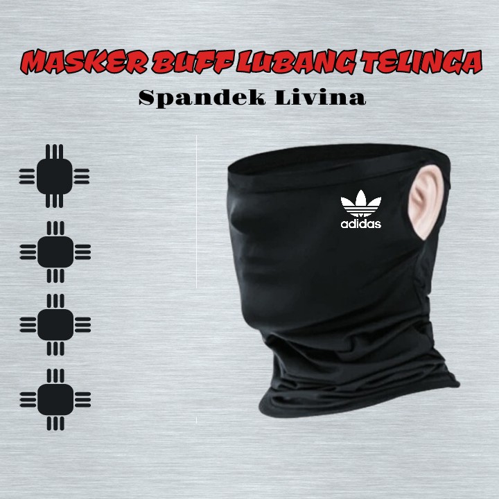 Masker buff Bandana - Masker sepeda / Masker berkendara/adds