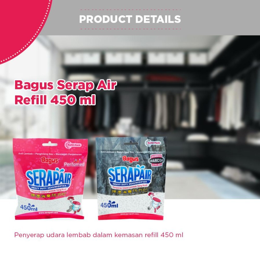 Bagus Serap Air / Serap Air Refill 450ml W-20407