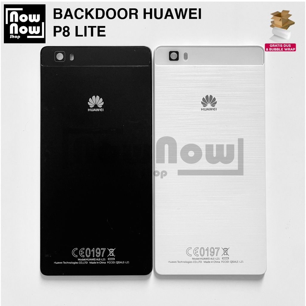 Backdoor Tutup Belakang Baterai Backcover Back Casing Huawei P8 Lite ALE - L21