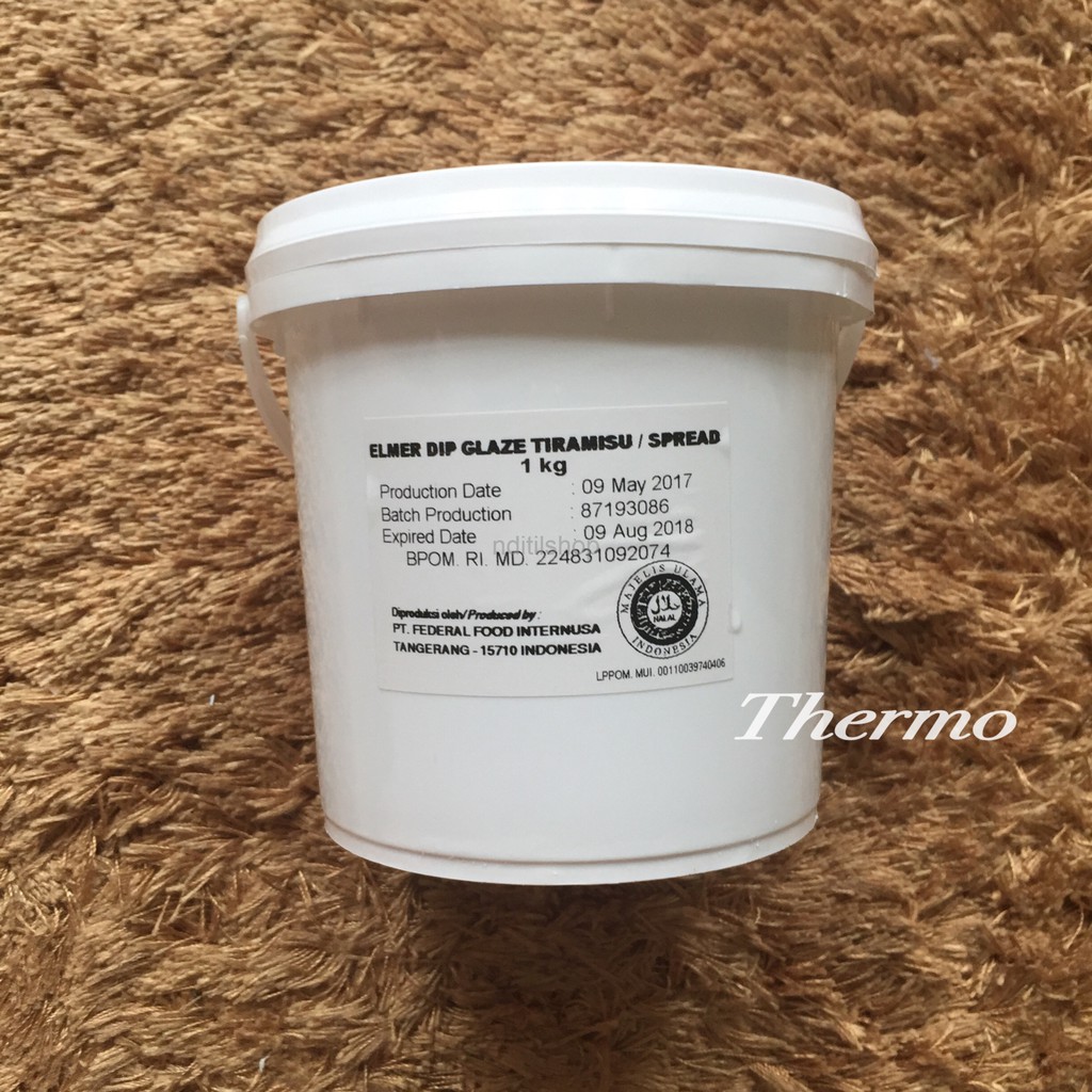 

Elmer Tiramisu Dip Glaze 1 kg