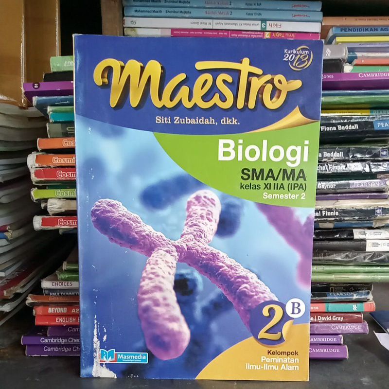 buku biologi untuk SMA kelas 11 semester 2 penerbit masmedia