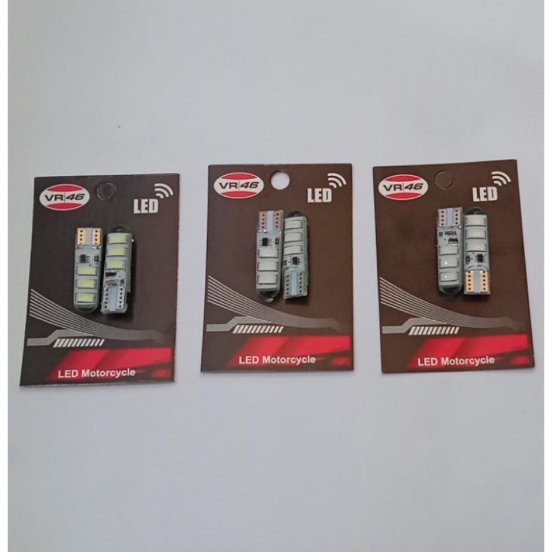 Sen jelly kedip flash 6mata Sen Jelly Flash Kedip Per Pcs Universal Sen jelly flash 6led T10 Universal mobil motor