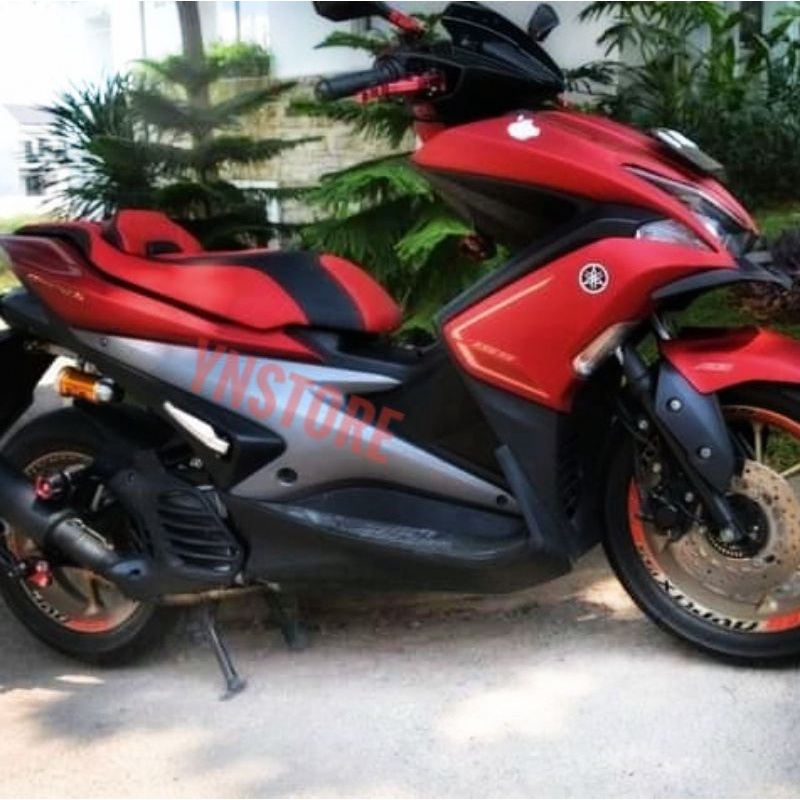 Kulit Jok Modifikasi Custom Yamaha AEROX 155 / Cover Jok Aerox 160