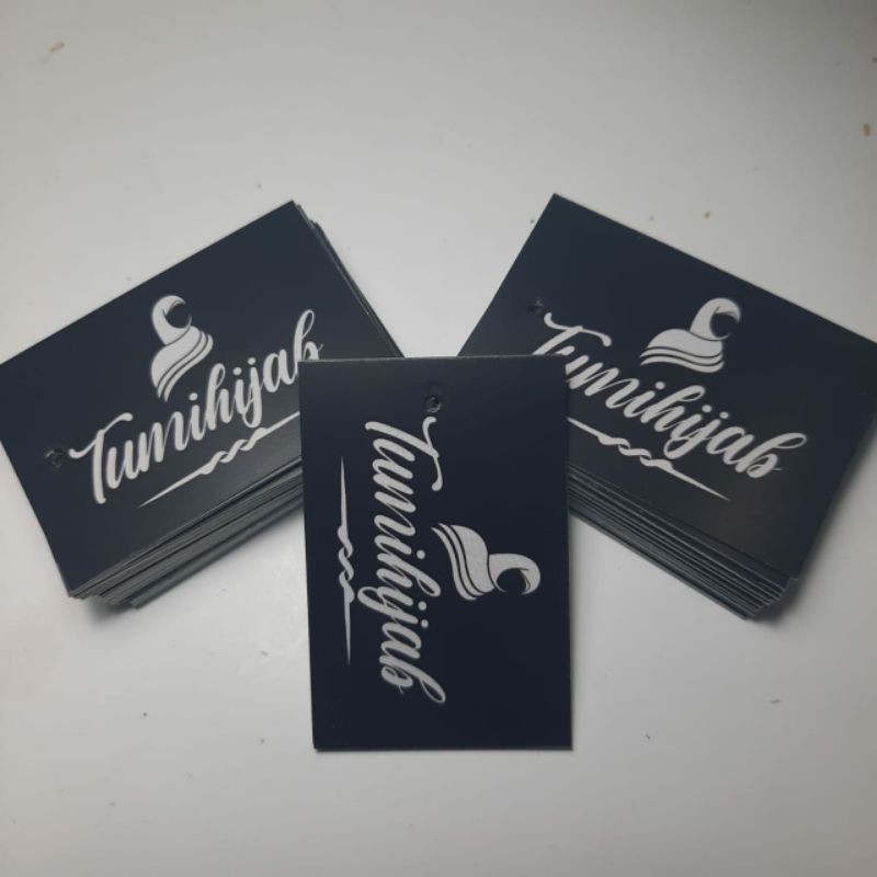 

Hang tag asesoris 5 x 7 HANG TAG Custom hang tag label hang tag baju