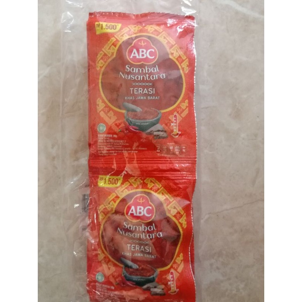 

ABC sambal Terasi khas Jawa Barat 10 x 18gr