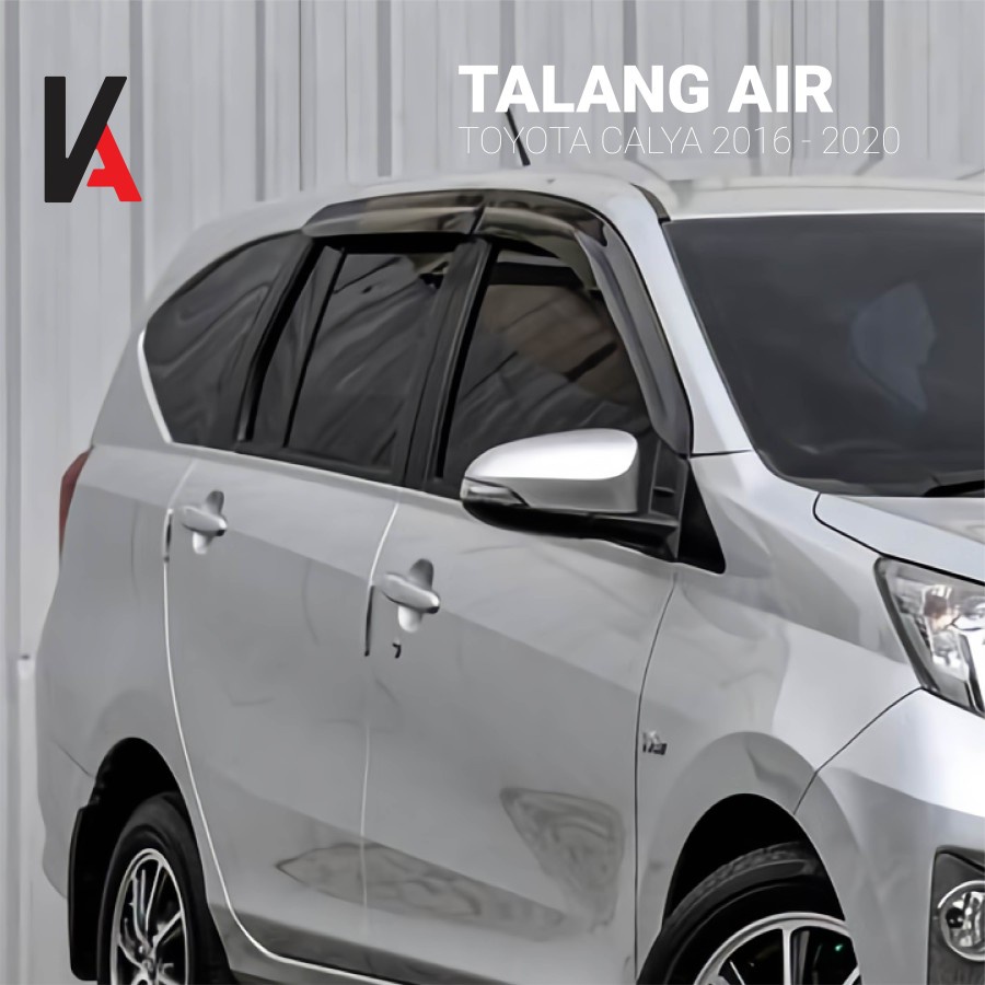 Talang Air Pintu Mobil Toyota Calya 2016 – 2021 Model Slim 4 Pintu