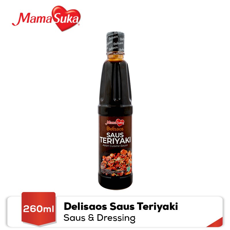 MAMASUKA DELISAOS TERIYAKI 320 gr