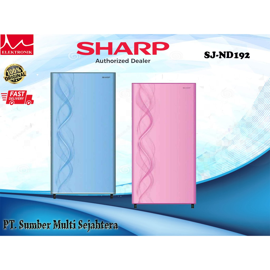 Kulkas Sharp 1 pintu New Kirei SJ N 192 D