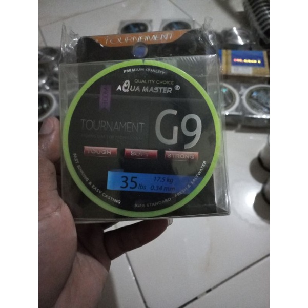 Senar Pancing Kuat Aquamaster G9 Premium Quality 300M