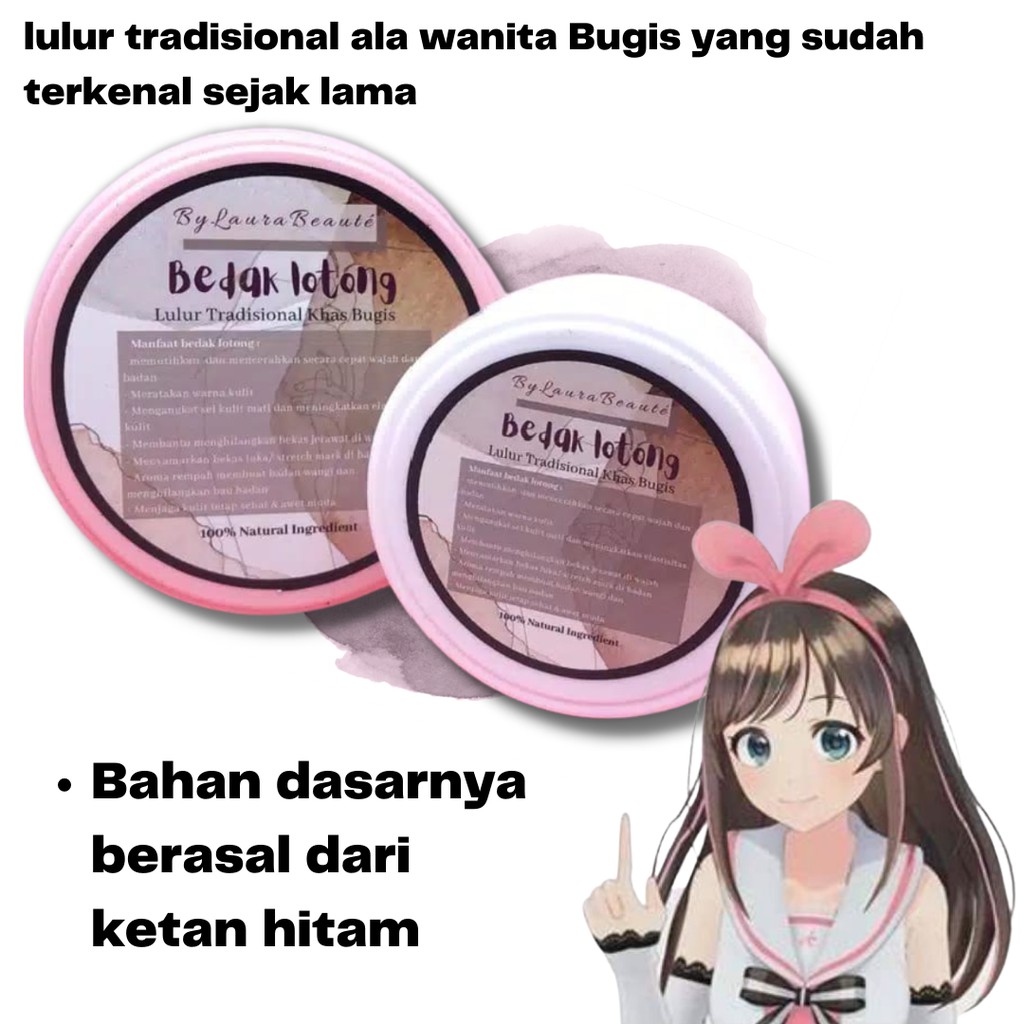 Pembersih Daki Leher Selangkangan Penghilang Daki Membandel Di Tubuh Lulur Rempah Kayu Bangkal Bedda Lotong Asli Khas Bugis Original