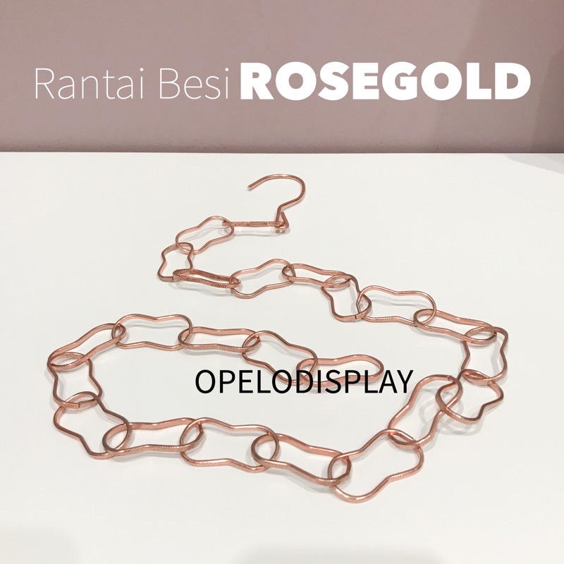 RANTAI BESI IMPORT GOLD DAN ROSE GOLD