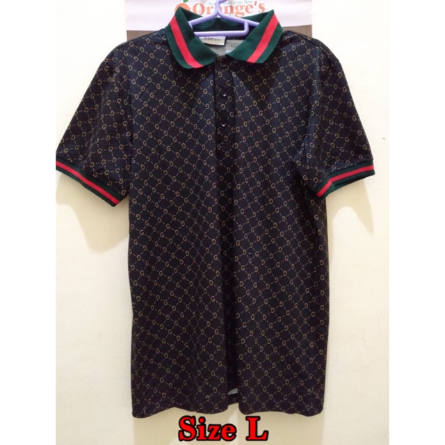 POLO SHIRT GUCCI PREMIUM IMPORT KUALITAS TERBAIK.