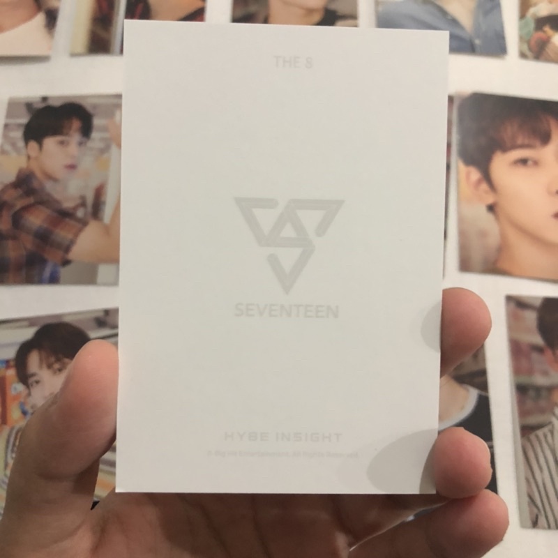 SEVENTEEN Photocard Hybe Insight Sharing Member