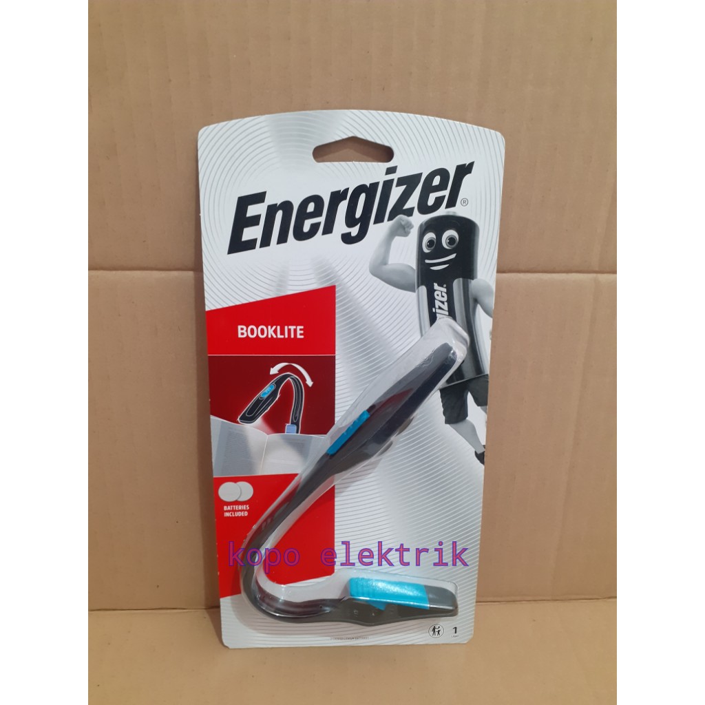 Energizer Led Booklite | Lampu Baca Portable | Lampu Baca Buku Jepit