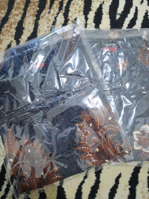 Kemeja Batik Pria Slim Fit Hem Batik Pria Slimfit Luigibatani Elegan Cbs679
