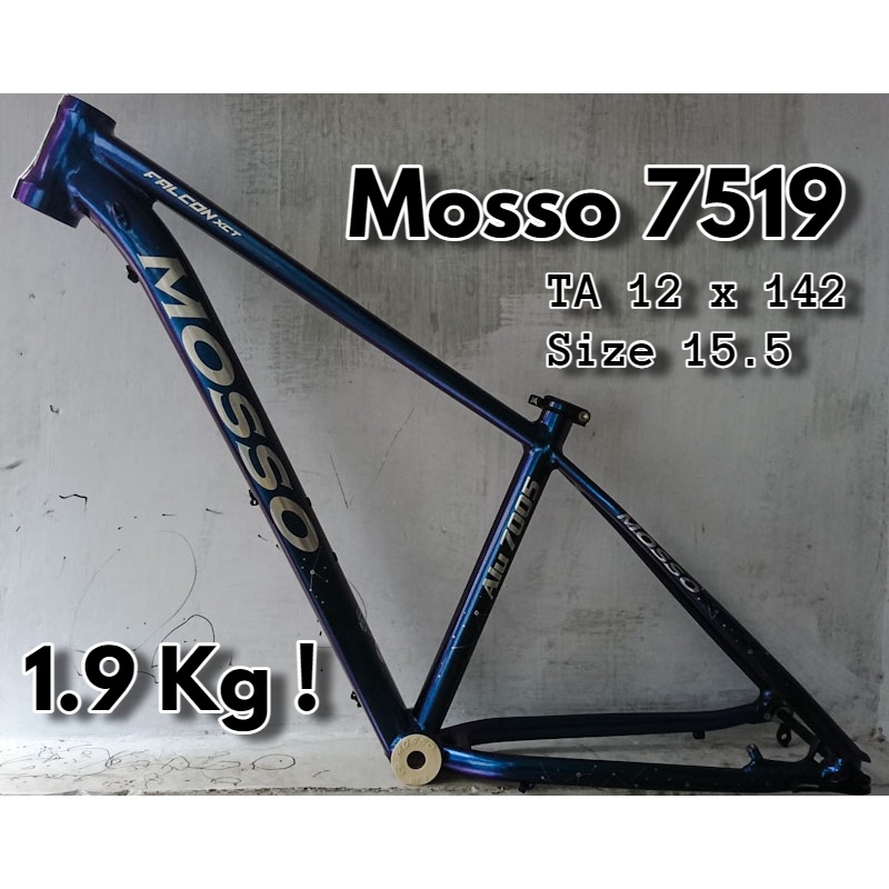 Frame 27.5 Mosso Falcon XCT 7519 Sepeda MTB Alloy TA 12 x 142