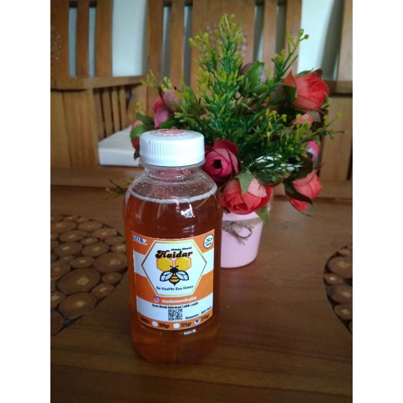 

Madu Hutan Multiflora Sumatera Haidar 250 Gram
