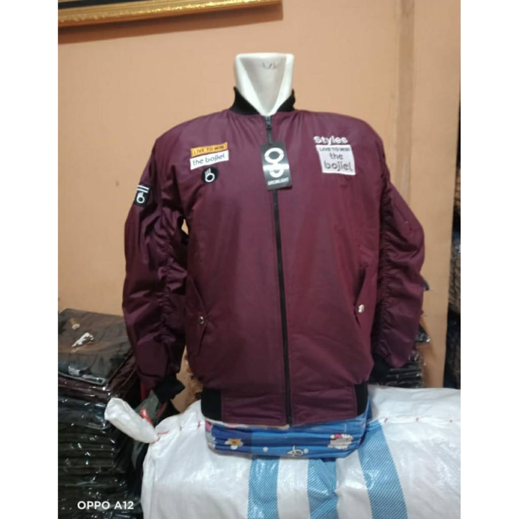 JAKET PRIA - JAKET BOMBER PRIA - JAKET BOMBER THE BOJIEL