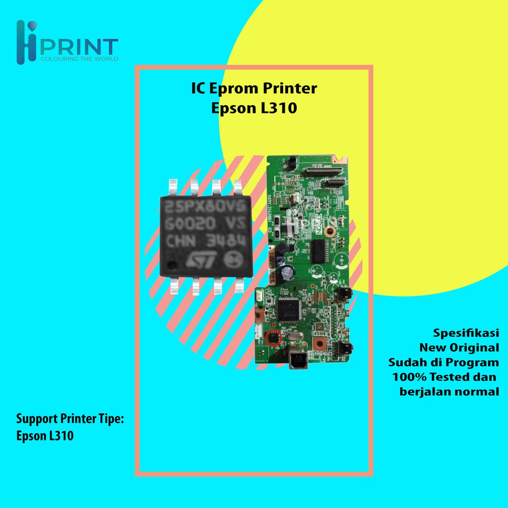 IC Eprom Epson L310, IC Eeprom Reset Epson L310, Resetter Printer Epson L310 New