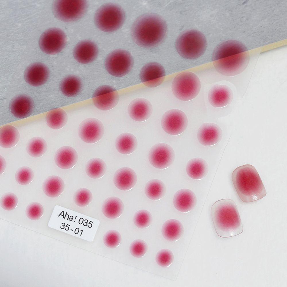 Mxbeauty Stiker Kuku Motif Hati Gaya Vintage Untuk Dekorasi Nail Art DIY