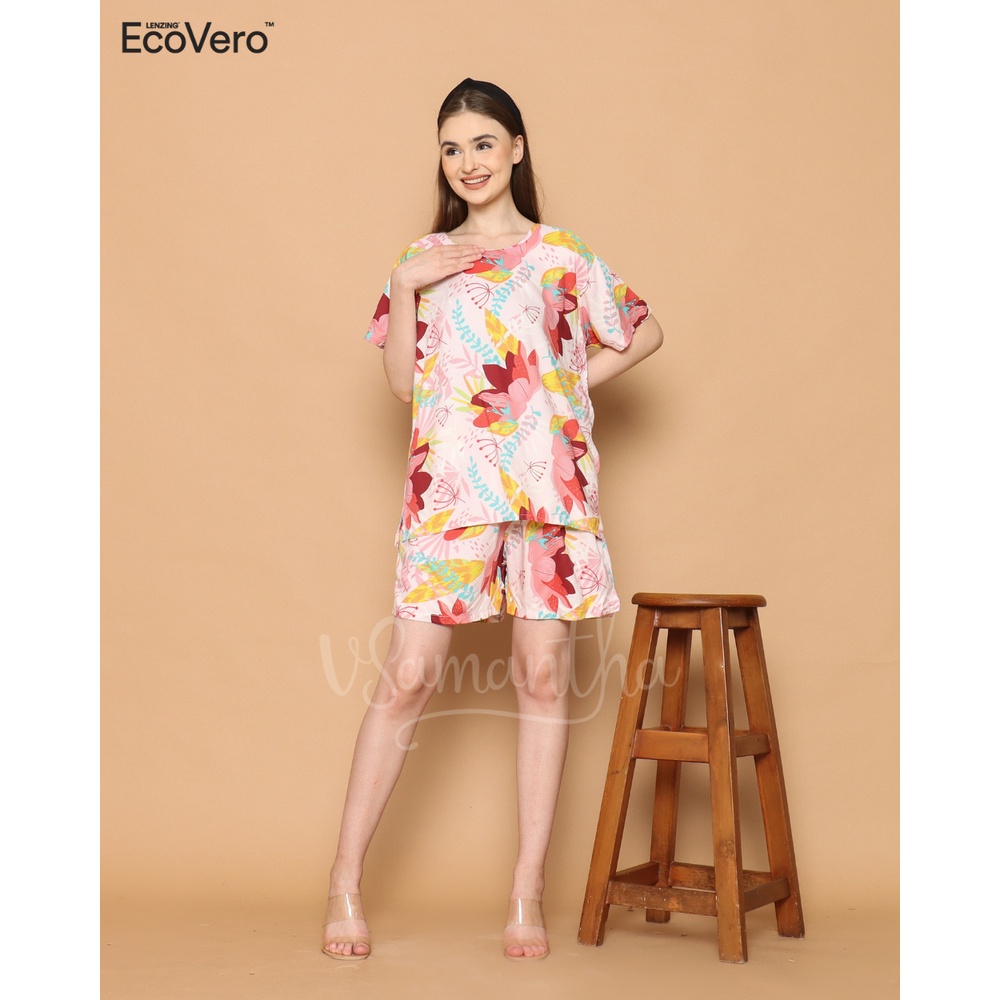 Pajamas Piyama One Set Ecovero Cassie