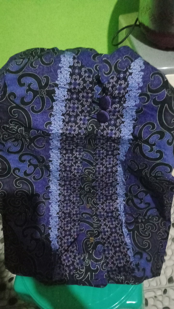 Batik Cewek Lengan Panjang Motif Cumi