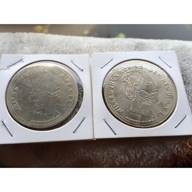 Koin Kuno Willem 3 G 1818 dan 3,5 G 1919