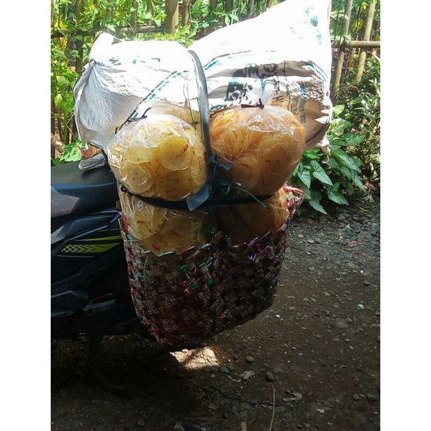 

opak gurih Pedes/ opak budin gurih