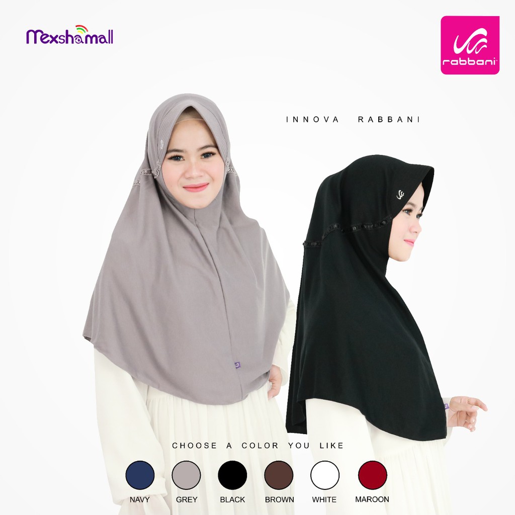 Hijab Instan Sekolah Rabbani Inova S,M,L,XL