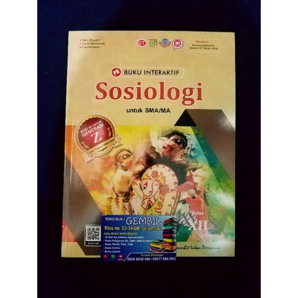 Buku PR / LKS Sosiologi Kelas XII
