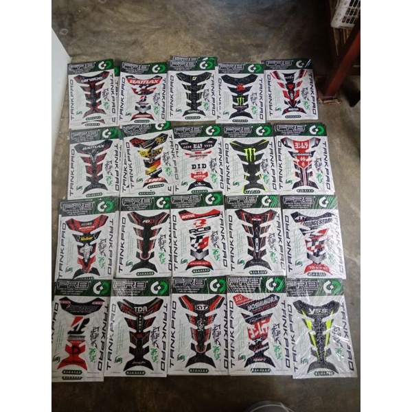 STIKER TANGKI RACING / TANK PADS TANKPADS STIKER / TANKPAD STICKER / STIKER TIMBUL / STICKER TIMBUL 
